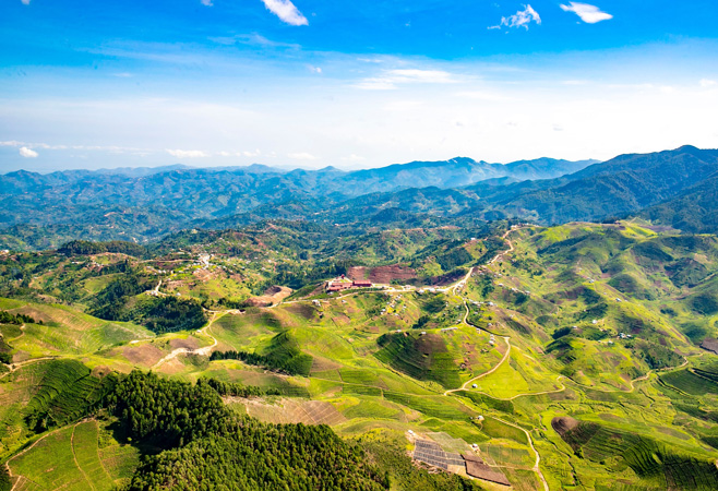 Rwanda the Thousand Hills upper view of the Rwanda Hills 