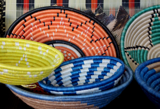 Bowls hand made in Rwanda, Africa