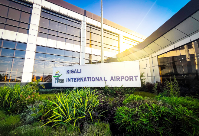 There are some entry ports that travelers can pass in Rwanda