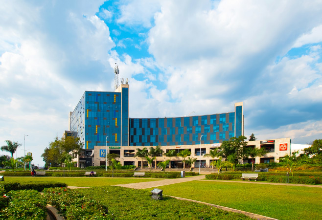 Kigali Heights, a shopping complex in Kimihurura