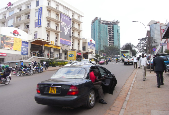 Taxis in KIGALI, RWANDA